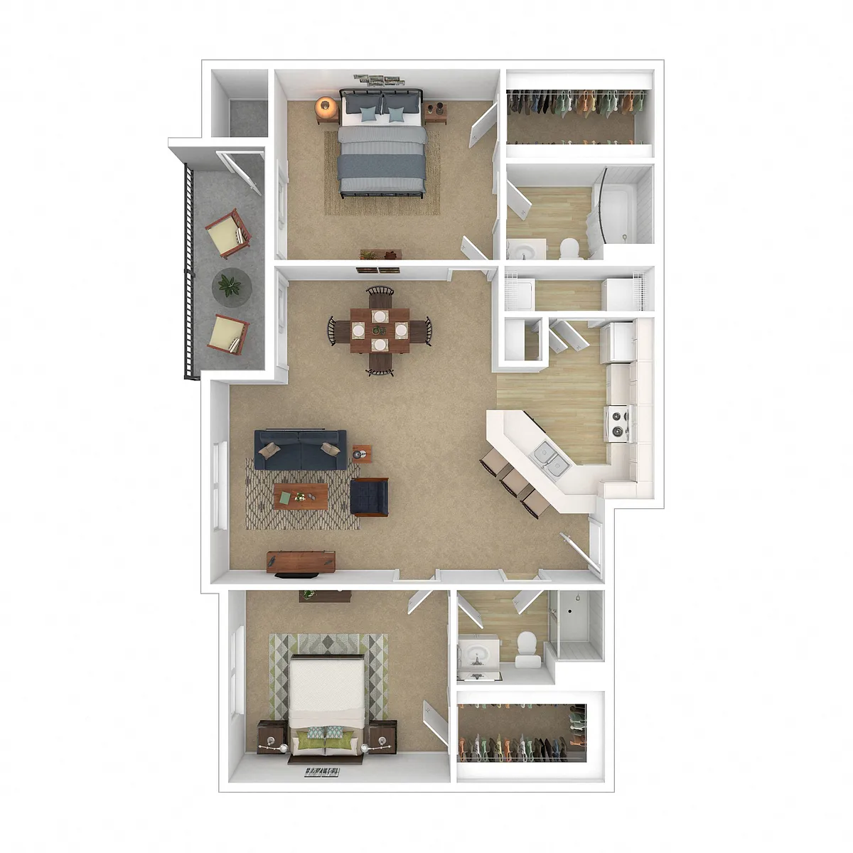 Floor plan B2