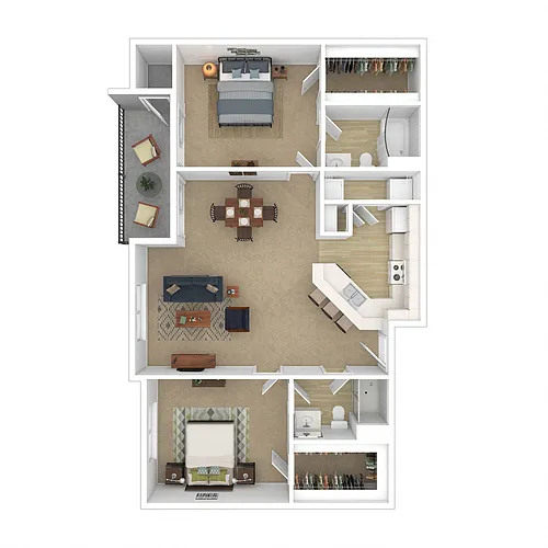 Floor plan B2