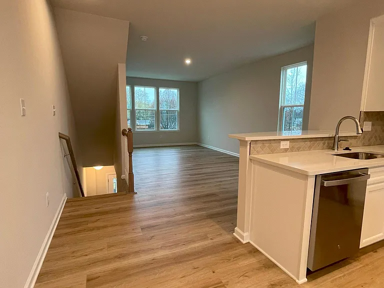 Open Living and Dining Space