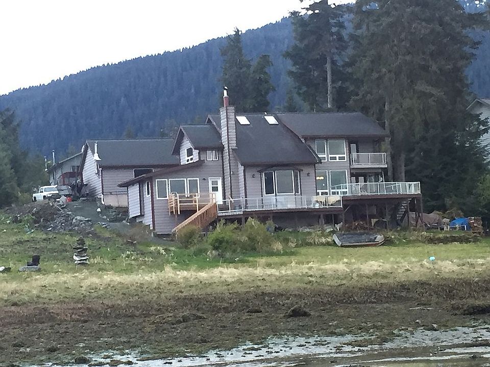 View of home from beach.