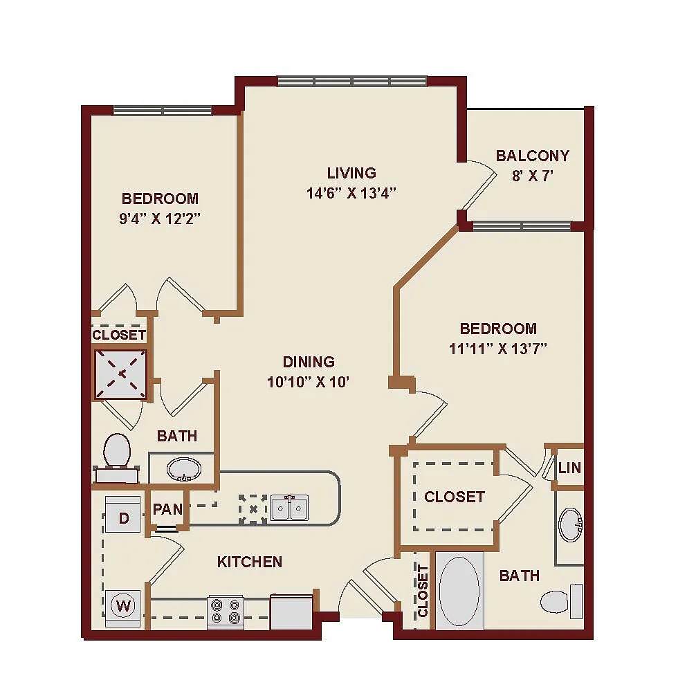 Floor plan B1