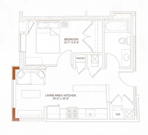 Floor plan The Alice