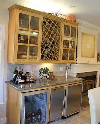WINE FRIDGE & ICE MAKER