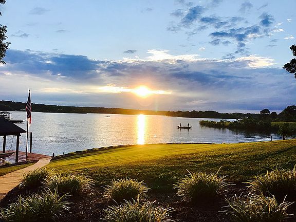 View of Moss Lake from home