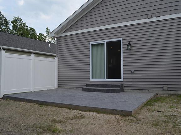 Private Stamped Concrete Patio