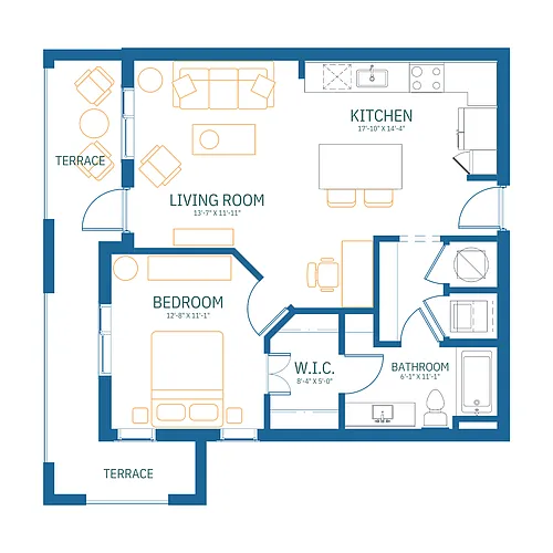 Floor plan Sandbar