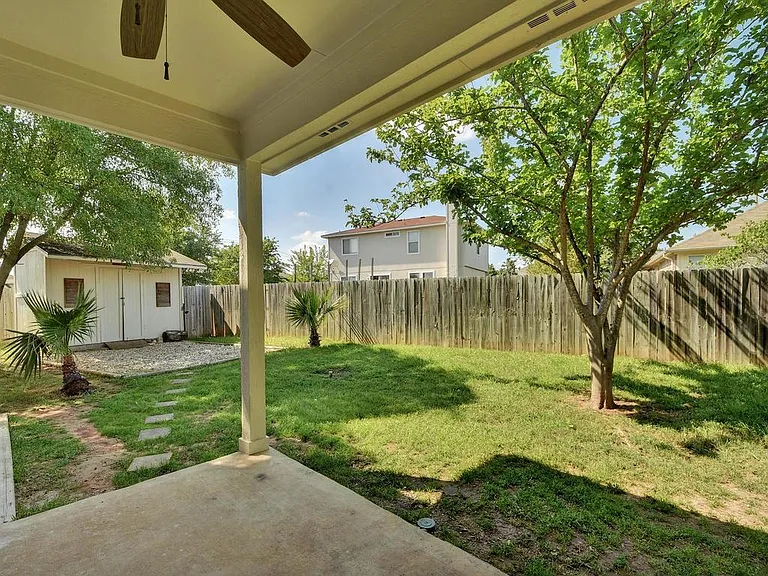 Backyard shed