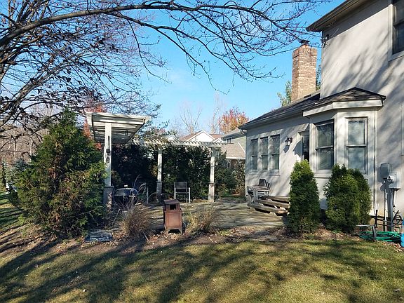 back of house & slate patio