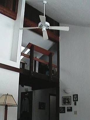 LR looking up to loft