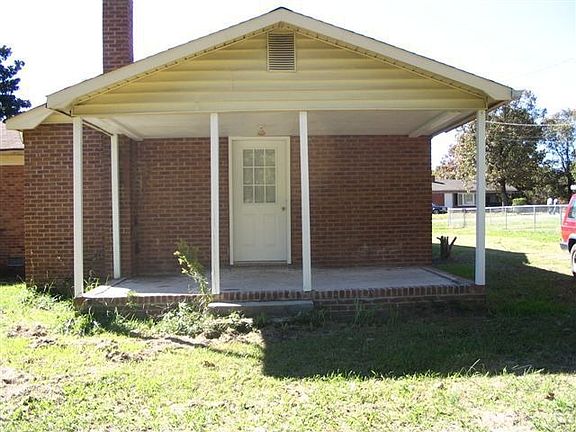 Covered back porch