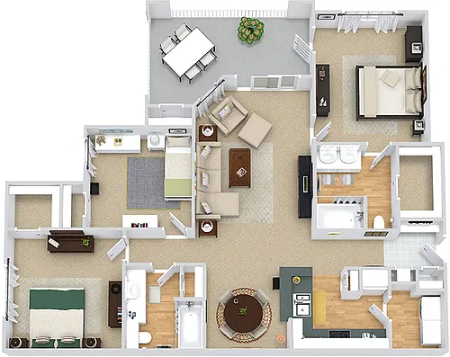 Floor plan Weatherfield