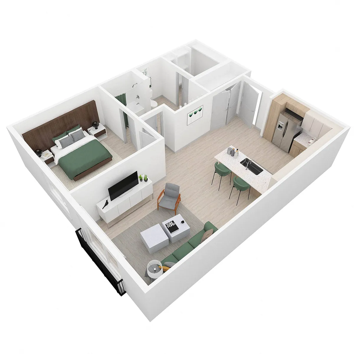 Floor plan A4