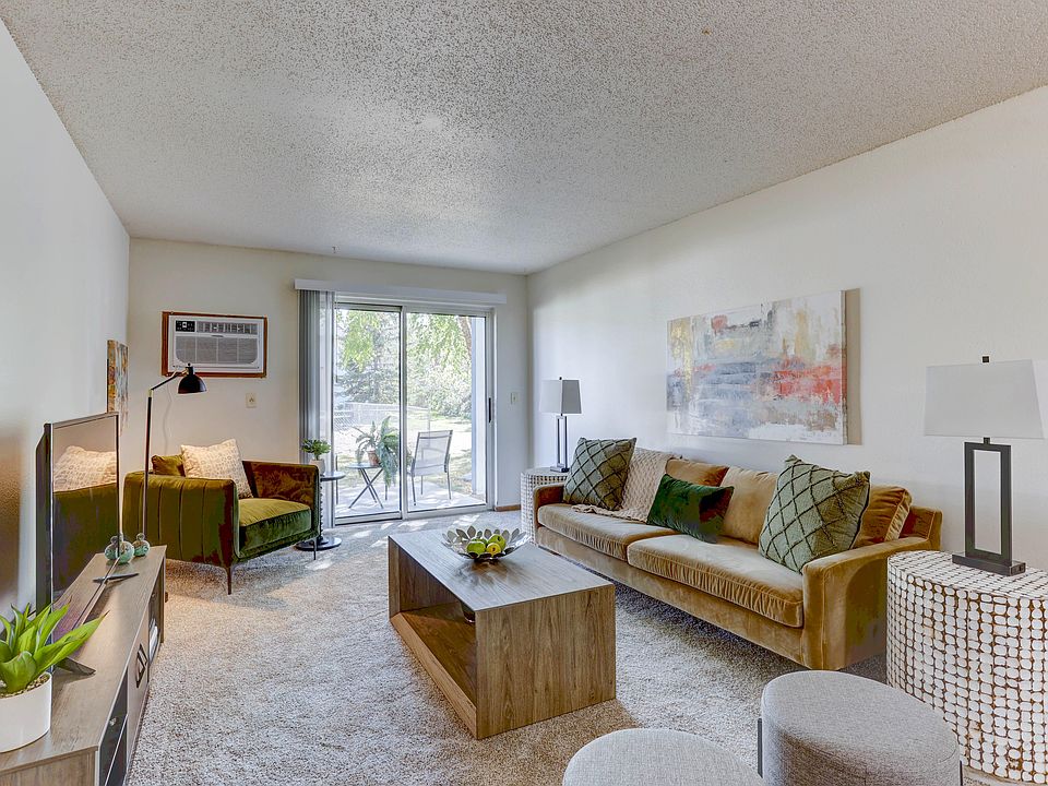 New sliding door walks out to your balcony or patio!