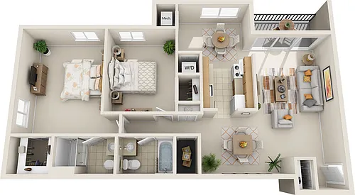 Floor plan Aldrich - Cinnamon Run