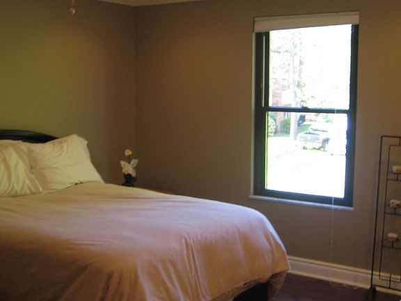 The additional bedrooms have hardwood flooring.