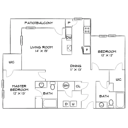 Floor plan Design 2C
