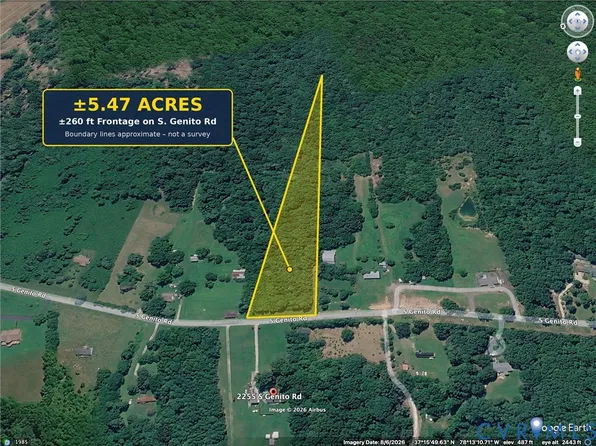 0 S Genito Rd, Burkeville, VA 23922