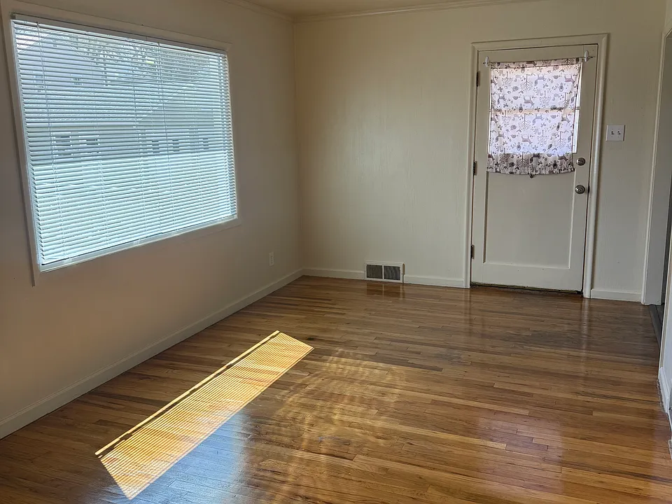 Front entry and living room