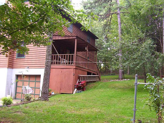 Rear of house