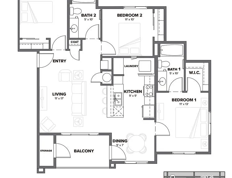 1005 Wilford Ln #201 — Photo 5