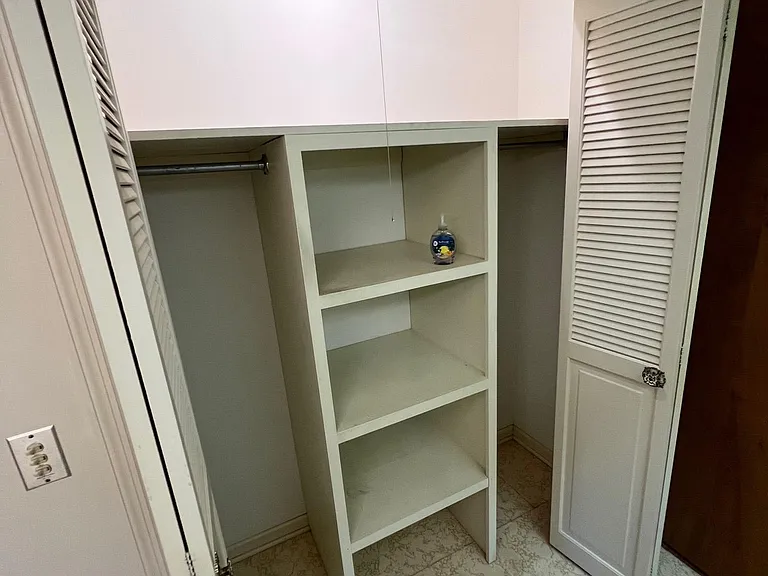 Linen closet
Soft Soap bottle for scale
This is a large closet!
