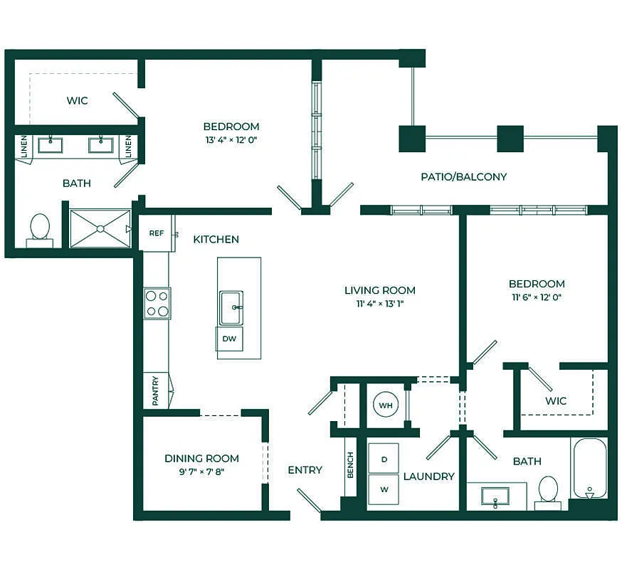 Floor plan B4