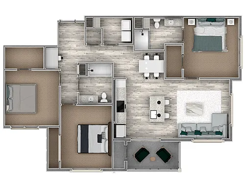 Floor plan C1