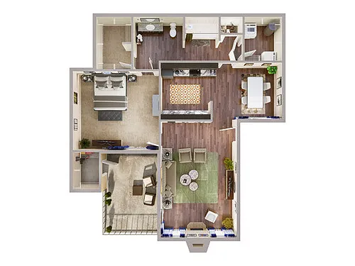 Floor plan Prien Lake