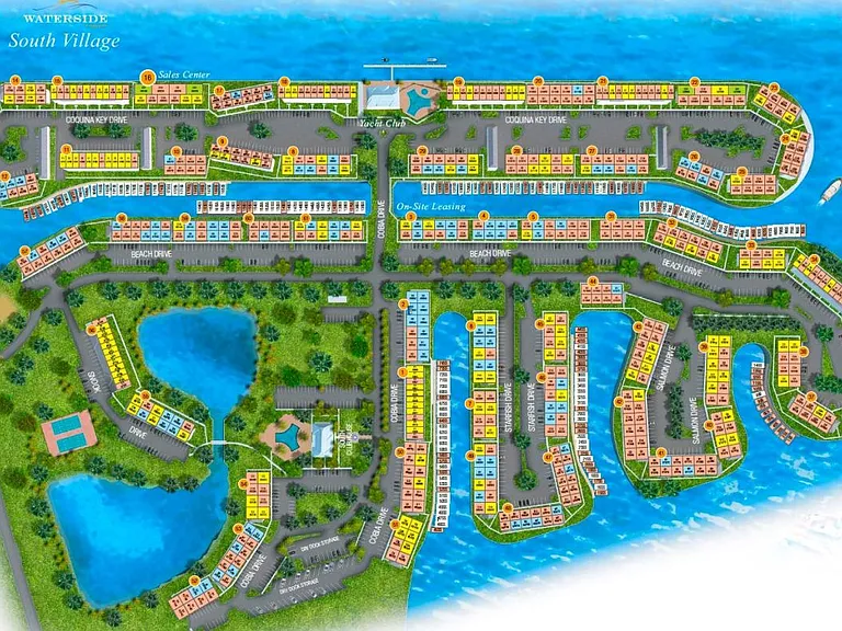 Map of the complex