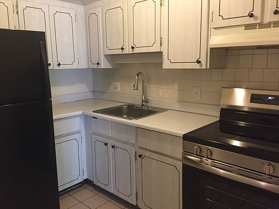 kitchen includes new stove