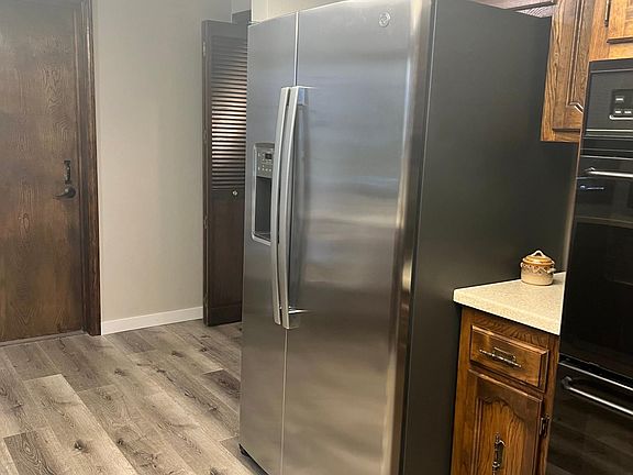 Brand new refrigerator with built in ice maker