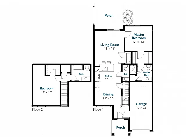 Floor plan Millennium