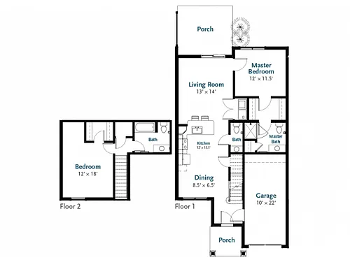 Floor plan Millennium