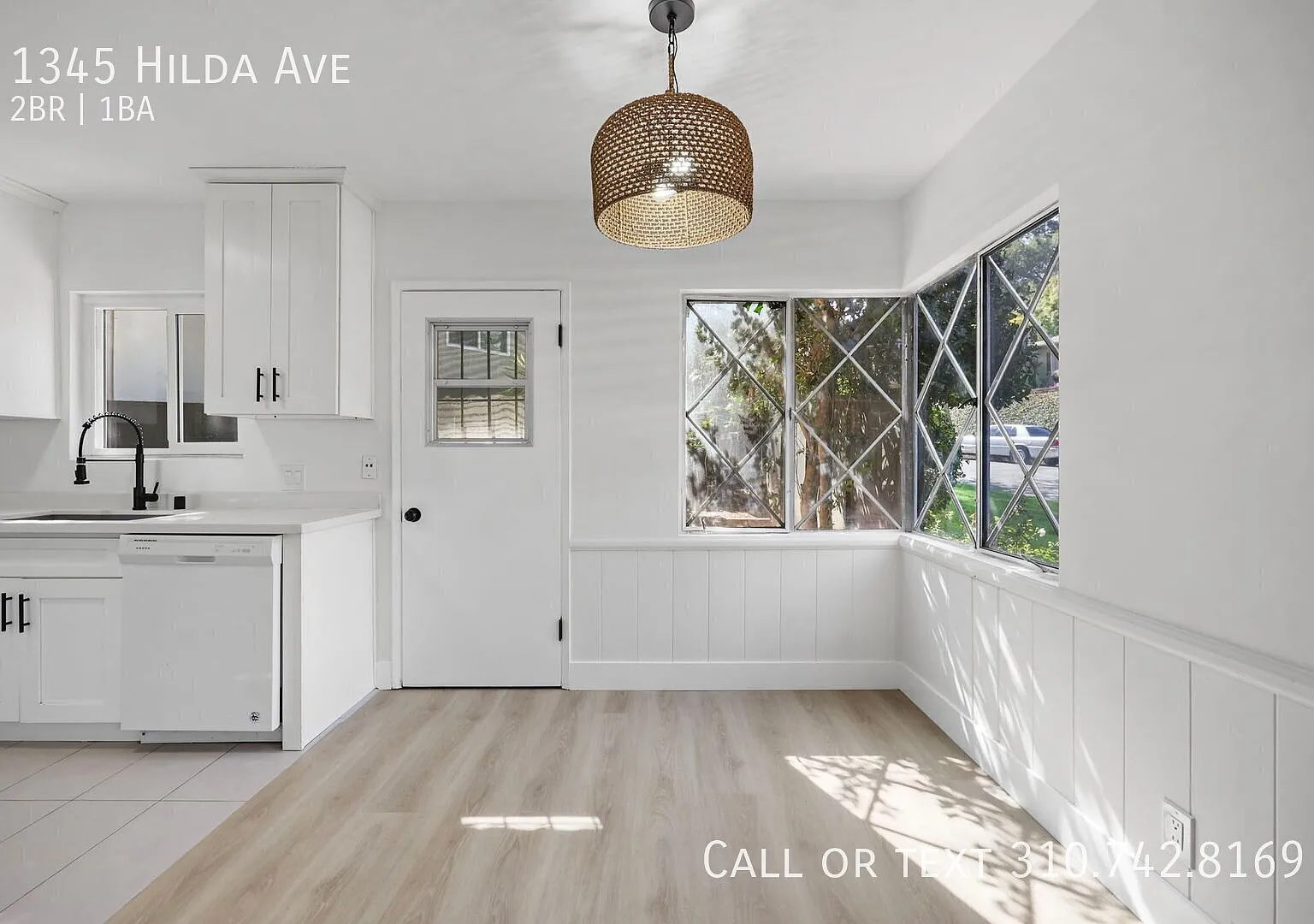 $2,695/month | Large Lower 2 Bed / 1 Bath | Private Patio | In-Unit Washer & Dryer | A/C | Parkin... — Photo 1