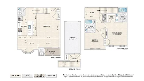 Floor plan The Elmore (C)