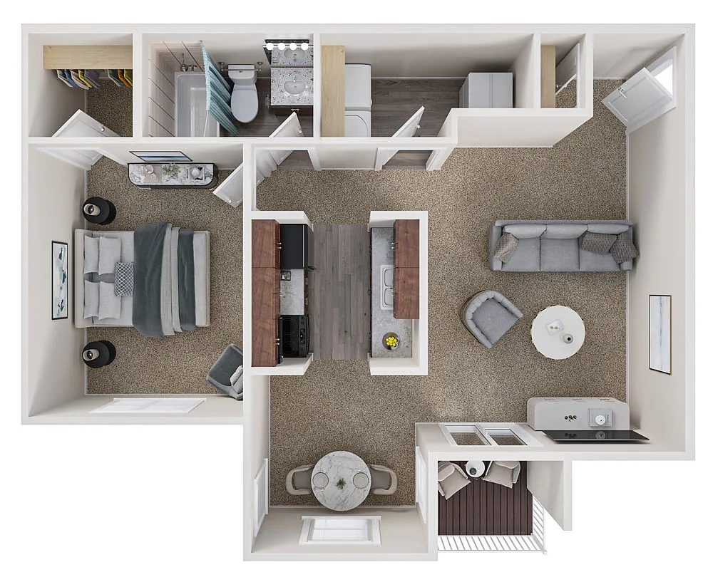 Floor plan The Barbados