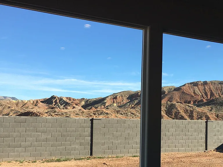 View from living area (north side of home)