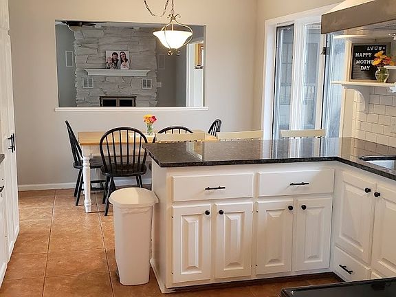 Kitchen 3; Den in background