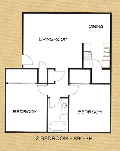 Floor plan 2X1