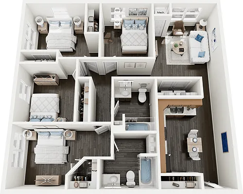 Floor plan D1