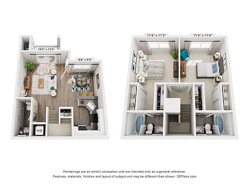 Floor plan Pacifica