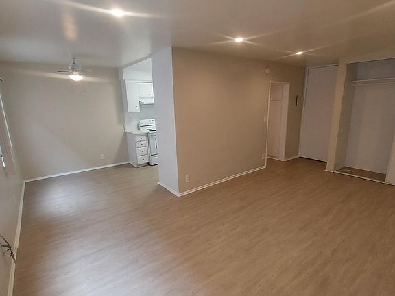 Huge living space with full kitchen!