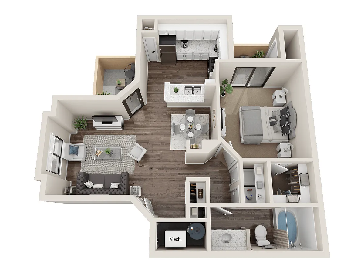 Floor plan A1