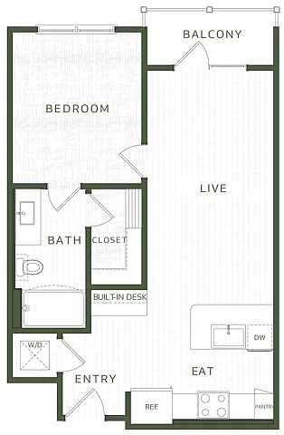Floor plan A1a