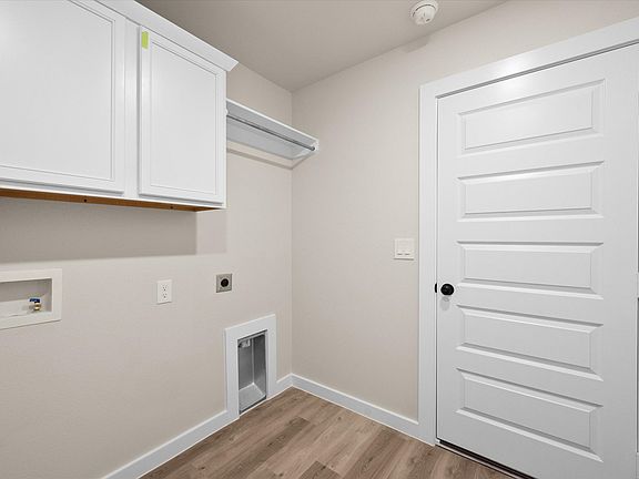 Photo of the utility room in the Dorothy, a Betenbough Homes floor plan.