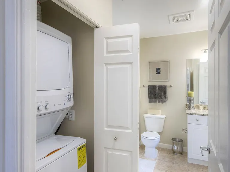 In-unit washer and dryer