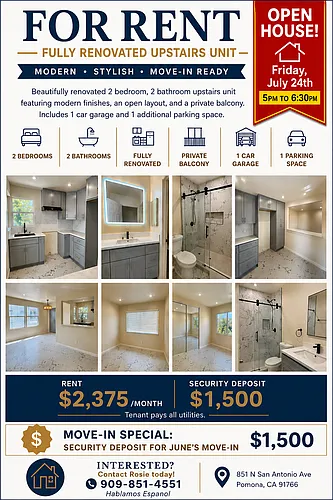 851 N San Antonio Ave #D Photo 1