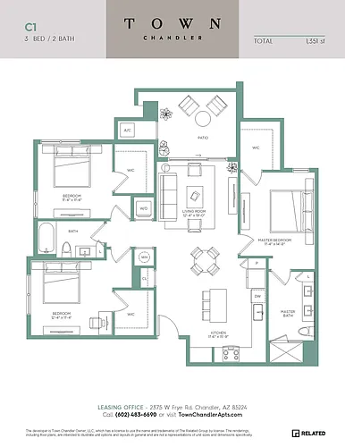 Floor plan C1