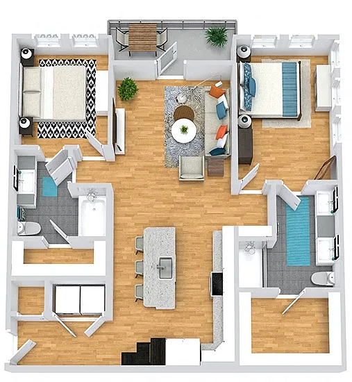Floor plan Wilson