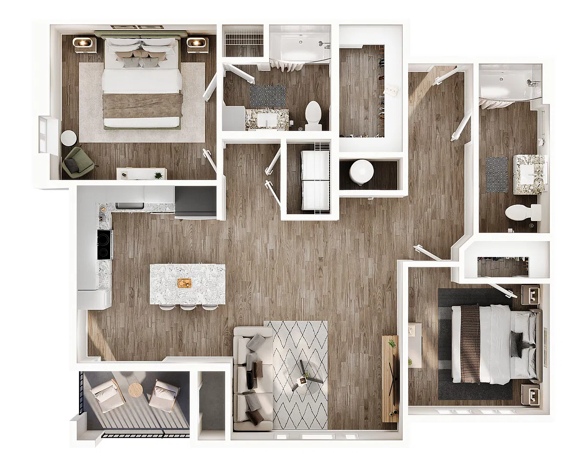 Floor plan Morgan III